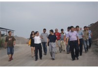 湖南省机场管理集团领导考察公司沥青生产基地